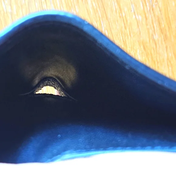 COACH Billfold ID Calf Leather Wallet - Black - Picture 6 of 14